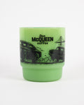 Built For The Chase Milk-glass Diner Mug