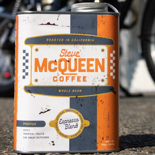 Steve McQueen Expresso Blend Whole Bean Coffee