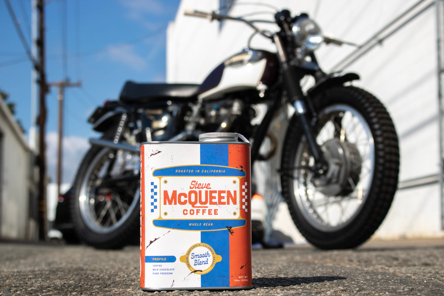 Steve McQueen Smooth Blend Whole Bean Coffee