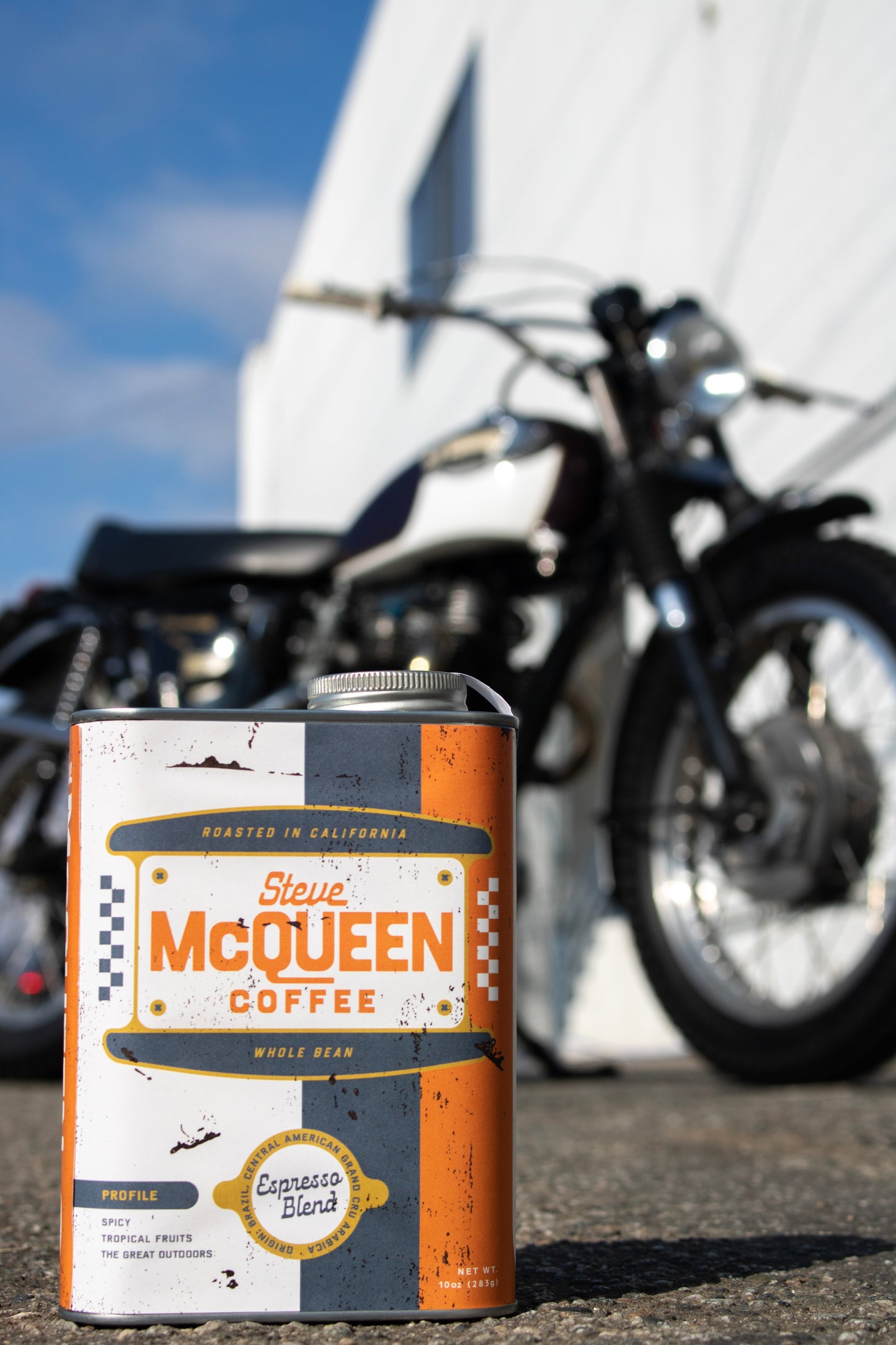 Steve McQueen Expresso Blend Whole Bean Coffee