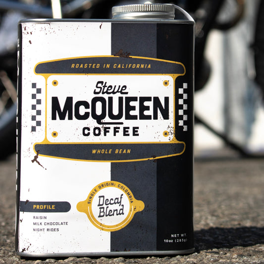 Steve McQueen Decaf Blend Whole Bean Coffee Coffee